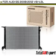 Radiator without Oil Cooler for Audi S5 08 09 10-12 V8 4.2L Manual Transmission (for: Audi)