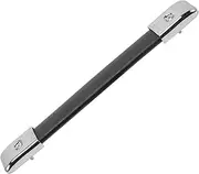 CAXUSD Black Guitar Amplifier Handle 8mm Copper Speaker Handle Silver Nickel Clamp Replacement Speaker Strap Handle Sturdy for Outdoor