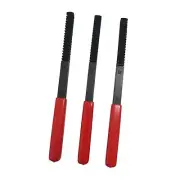 3 Pieces Thread Restoring Chaser File Thread Restorer File for Bolts Studs