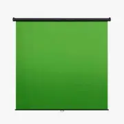 'Instant Studio' Mountable Pull Down Backdrop Screen- Chroma Key Green