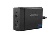 CHOETECH 72W 4 Ports USB C Charger with 60W PD Power Delivery Charging Station