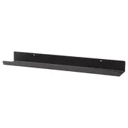 MALMBÄCK Display shelf, dark grey