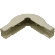 TSR1I-29-1 External Corner Cover, 3/4", 1" Bend Radius, PVC, Ivory (Pack of 10)