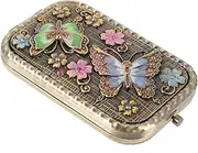Creative Makeup Accessory Metal Mirror Retro Modern for Girls Women Random Style