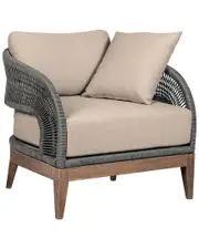 Armen Living Orbit Outdoor Patio Chair