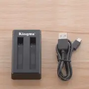 Dual USB Battery Charger Battery Charging Dock for Insta360 ONE X2 Camera Part