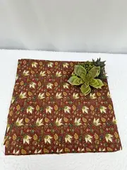 100% Cotton Red Green JACOBEAN COUNTRY CURTAINS Brand shower Curtain New