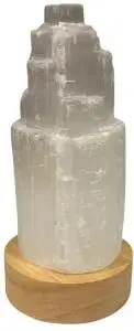 Alternative Dist Selenite Lamp Mini Mountain 10cm