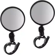 Bike Mirror, 2pcs Bicycle Cycling Rear View Safe Mirrors, 360 Bicycle Rear View