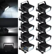 1-10X 24 LED White DJ Strobe Flash Light Disco Club Party Stage Effect Lighting