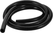 Silicone Vacuum Hose for Automotive Vacuum Systems High Temperature 5.5ft 1/2" 12mm ID 3.5mm Thickness 1 Piece Black