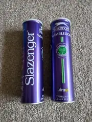 Slazenger Wimbledon Ultra-Vis Balls Pack (4balls)