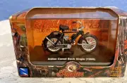New Ray 1906 Indian Camel Back Single Motorcycle 1:32 Diecast NIB. X