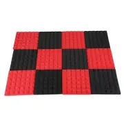 Charcoal Acoustic Foam Tiles Soundproofing Foam Panels Studio Sound Padding5795