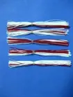 5 silicone Skirt WHITE/RED #5-9255 Lure Spinnerbait Buzz jig Bass Tackle