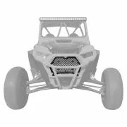 Custom Billet Grille Polaris RZR XP 1000 Turbo CNC Aluminum w/Bumper Notch BLACK