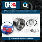 Wheel Bearing Kit fits FIAT PALIO 178 1.2 Front 1996 on QH 71714464 Quality New