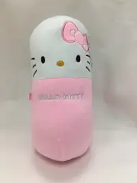 在飛比找樂天市場購物網優惠-大賀屋 Hello Kitty 藥丸 粉 抱枕 午睡枕 午安