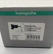 hansgrohe 15984181 Rough Trio Diverter Valve,Brass - New