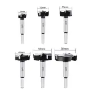 Drill Bit 25-60mm 3 Flutes Carbide Tip Wood Auger Cutter Woodworking Hole Saw