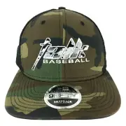 Talk Baseball Camouflage Cap New Era 9Fifty Camo Logo Mesh Snap Back Trucker Hat