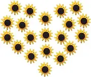 Cute Pins Sunflower Decor - Lovely Sunflower Thumb Tacks | Drawing Pins for Feature Wall Whiteboard Cork Board Photo Wall Accessories B/