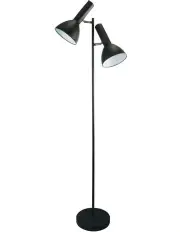 [Oriel Lighting] Vespa Twin Floor Lamp Black