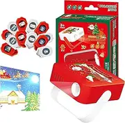 Christmas Kids Projector Flashlight Projector - Festive Projection Kids Toys with Various Patterns | Educational Kids Toys, Funny Christmas Decorations for Christmas, Boys, Girls, Kids Aged 3+