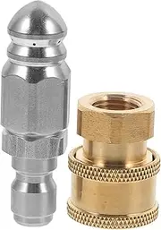 UPKOCH 1Set Garden Hose Nozzle Spray Kit Quick Connect Pressure Sprayer for Hose Supply Durable Water Flow for Versatile Cleaning Tasks