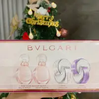 在飛比找蝦皮購物優惠-~全新~ 寶格麗 BVLGARI - 女性小香禮盒 5ml*