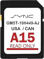 2025 A15 Navigation SD Card for Ford & Lincoln, Latest Navigation System Map Update for F-150, Explorer, Escape, Fusion, Edge, MKZ, Includes New Updated Roads USA and Canada - Sync 2 Navigation System