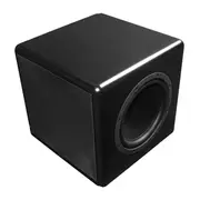 Truaudio Compact Powered Subwoofer 150W Internal Amplifier Black