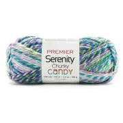 3 Pack Premier Serenity Chunky Candy Yarn-Wildflower 2092-04