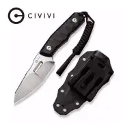 Civivi Propugnator Fixed Blade Knife D2 Steel G10 Handle Black C23002-1
