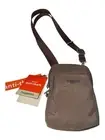 NWT Baggallini Brown Securtex AntiTheft Activity Small Crossbody Bag RFID Travel