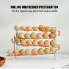 Space-saving Fridge Egg Organizer's Extra-large Food Storage Containers D7A3