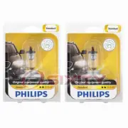 2 pc Philips Low Beam Headlight Bulbs for Fiat 500 Palio Panda Strada Uno fe (for: Fiat)