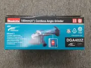 Makita DGA402Z 18V Angle Grinder 4" Slide 11000rpm 317mm 4.3lb CB430 *Bare Tool*