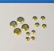 Replacement for Clock Hand Nut Assortment 12 Pieces Brass Grandfather Wall Mante