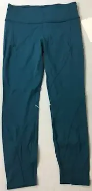 Lululemon Chasing Miles Tight 7/8 Running Tight LW5AXRS NULUX DKUB Green Size 8