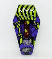 NYX Beetlejuice Red Lip Gloss Pomagranate Clout Halloween Ltd Edition Brand New