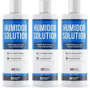 Humidor Solution, Propylene Glycol for cigar humidifiers, 3 Pack 16oz Humidor