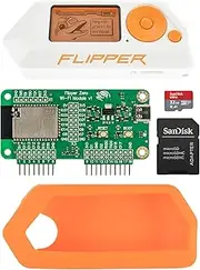 Flipper Zero Complete Kit - Flipper Zero | WiFi Development Card | Silicone Case | 32GB MicroSD Card up to 120MB/s | MicroSD to SD Adapter