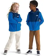 [THE NORTH FACE] Kids' Glacier Full Zip Hoodie, Hero Blue/Estate Blue, 4