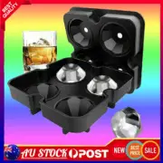 Diamond Shape 3D Ice Cube Tray Chocolate Mold Silicone Trays AU STOCK SK