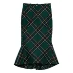 [Alexander Mcqueen] Alexander Mcqueen Kickback-detail Plaid Skirt 42 IT BLUE/GREEN