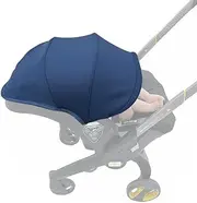 Colukii Stroller Accessories Replacement Canopy Compatible with Doona+ and Doona i Car Seats & Strollers, Larger Sunshade, Durable Fabric (Blue)