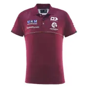 NRL 2025 Alt Media Polo Shirt - Manly Sea Eagles - Youth - Kids
