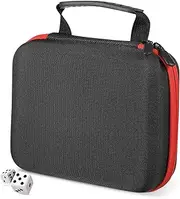 WESIEVYA Gaming Dice Holder Dice Storage Bag Pockets Zipper Toy Organizer Storage Case
