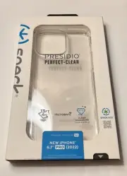 New iPhone 14 Pro Max Speck Presidio Perfect-Clear MagSafe Case